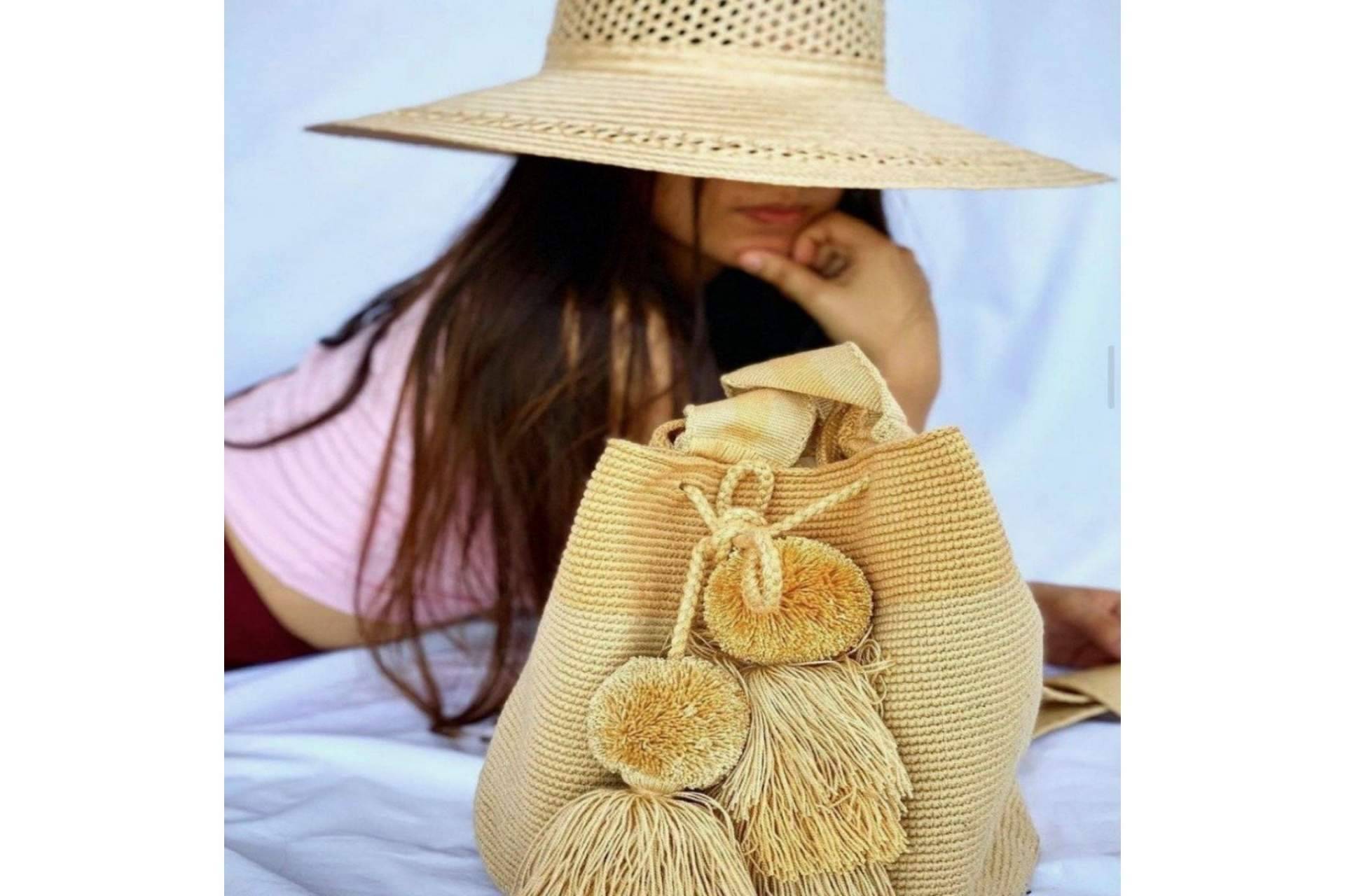 la originalidad de los bolsos Wayuu tejidos a mano