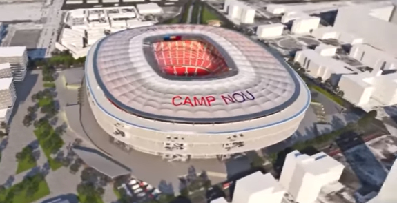 El Camp Nou tendrá cubierta con el Espai Barça