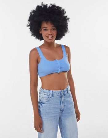 tops y camisetas bershka