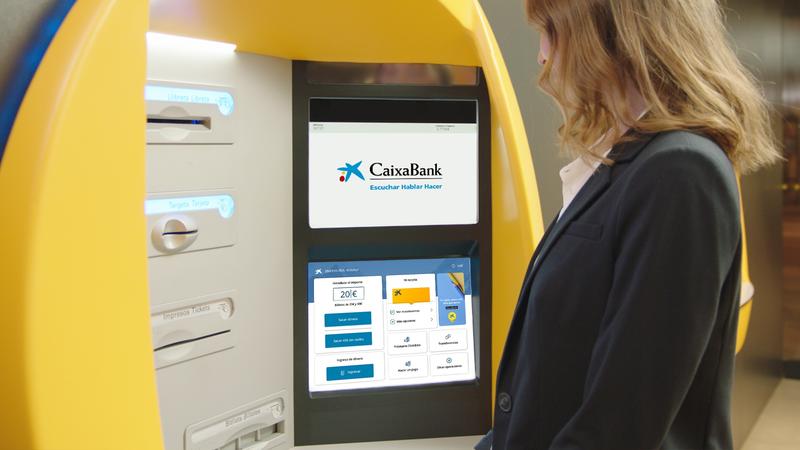 CaixaBank despliega su nueva plataforma tecnológica en 100 cajeros de la la Comunidad de Madrid