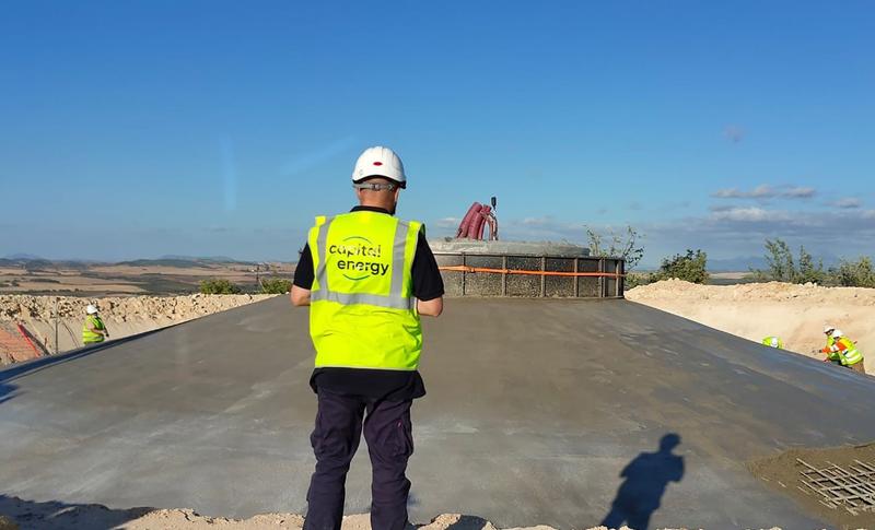 Capital Energy adjudica a Elecnor la construcción de un parque eólico de 22,5 MW en Andalucía