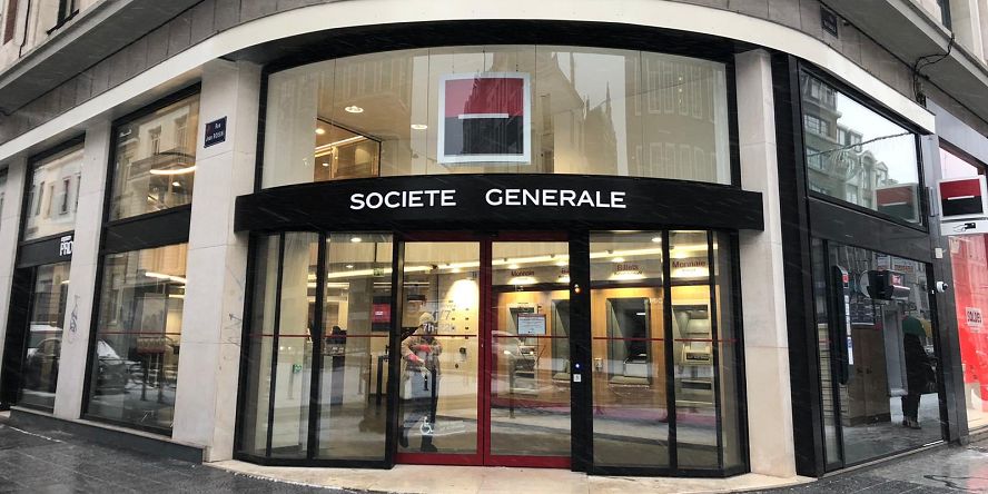 Société Générale logra un beneficio de 2.253 millones en el primer semestre