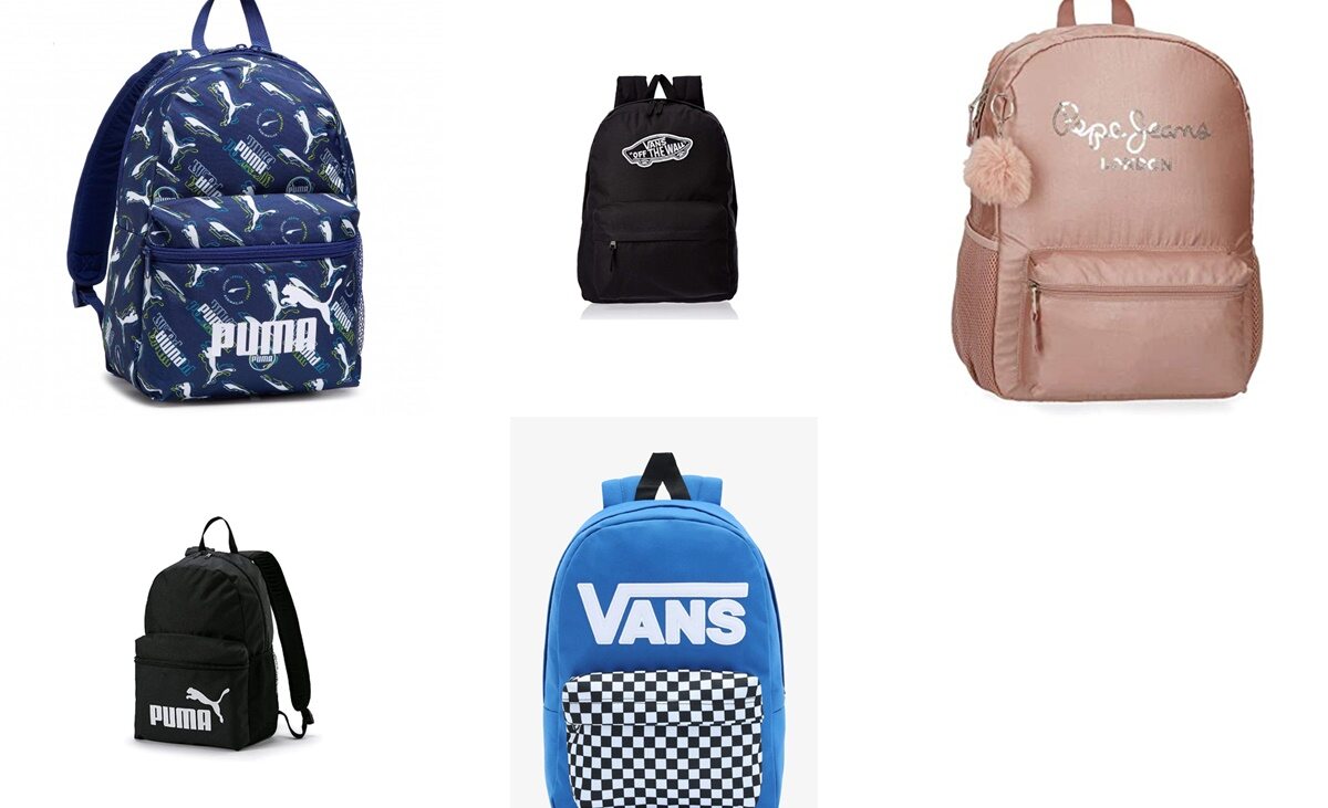 Vans, Pepe Jeans o Puma: Las mejores mochilas para la vuelta al cole con Amazon
