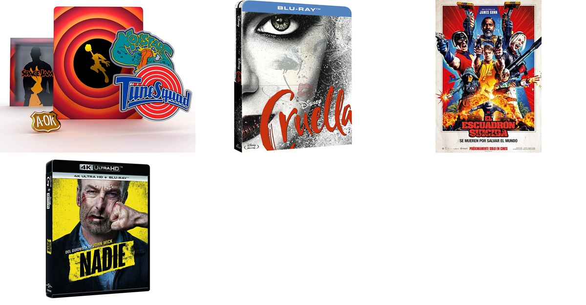 El Escuadrón Suicida, Space Jam o Cruella, para disfrutar este verano a precios asombrosos con Amazon