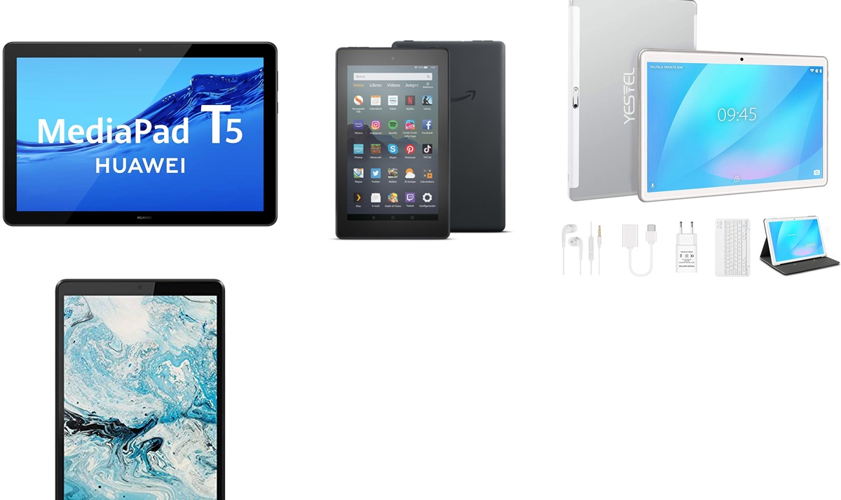Tablets de menos de 150 euros en Amazon perfectas para ver series