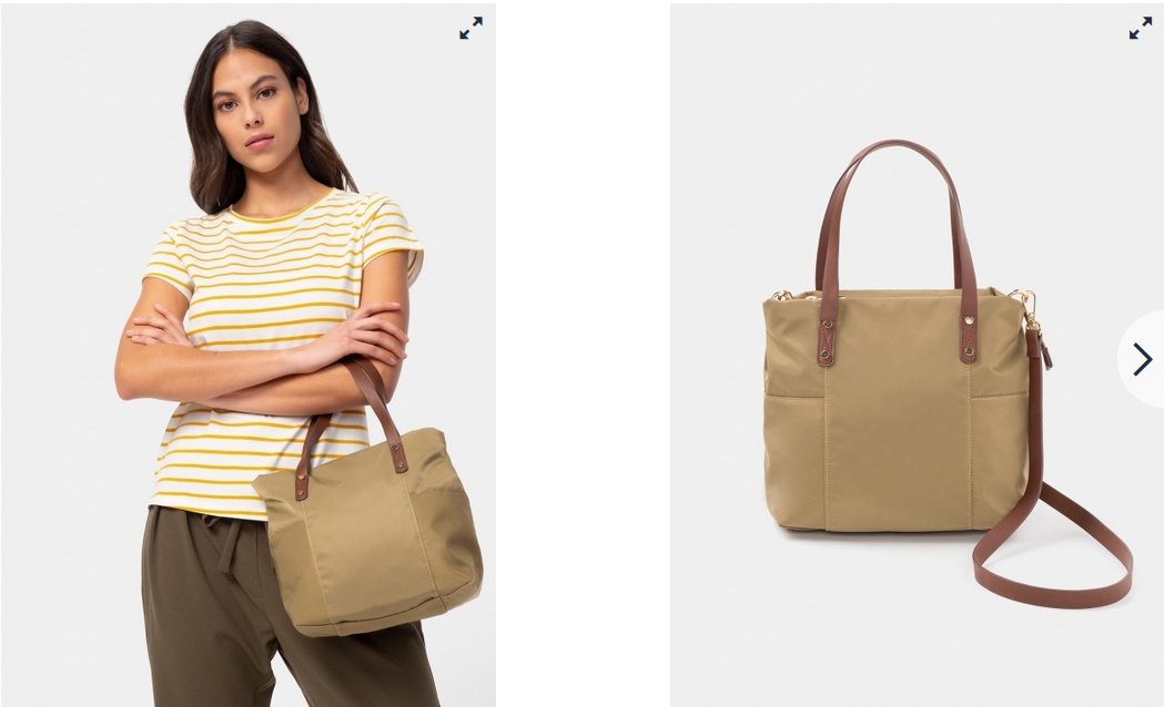bolso bandolera Carrefour