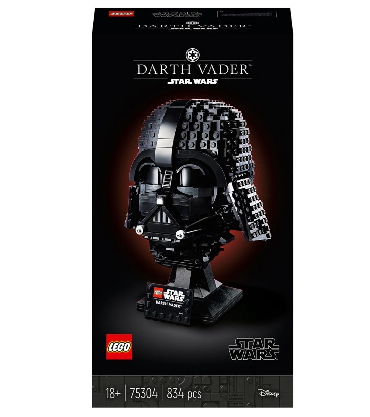 casco darth vader lego el corte ingles