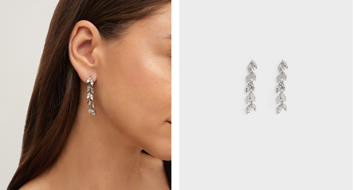 pendientes brillantes