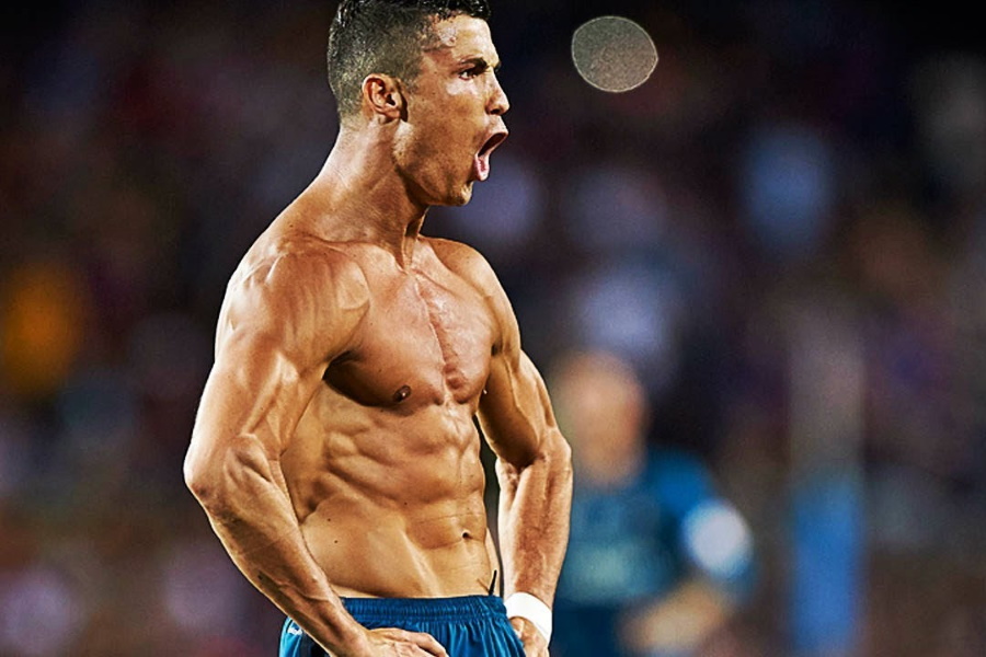 Cristiano Ronaldo, abdominales