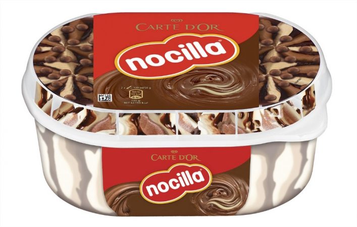 helado nocilla carte dor