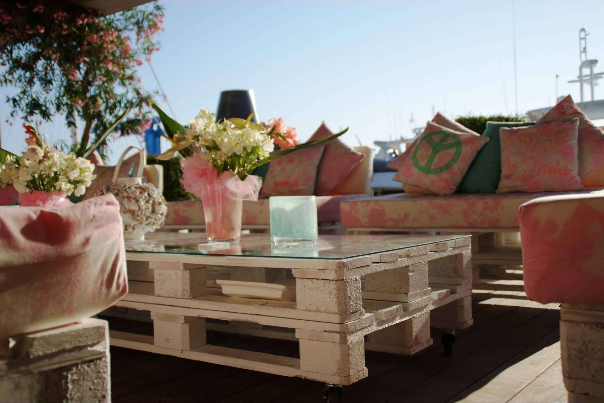 Mesas con palés de diseño, por Dydaya Home