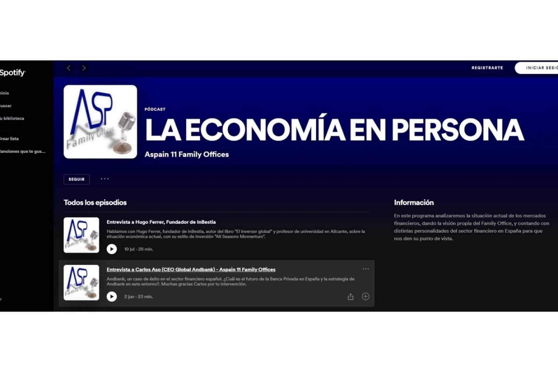 Aspain 11 Family Office: asesor financiero EAF