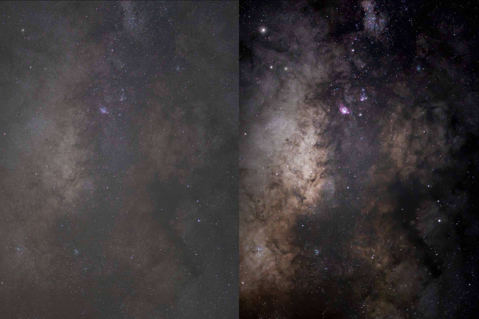 la edición de la astrofotografía