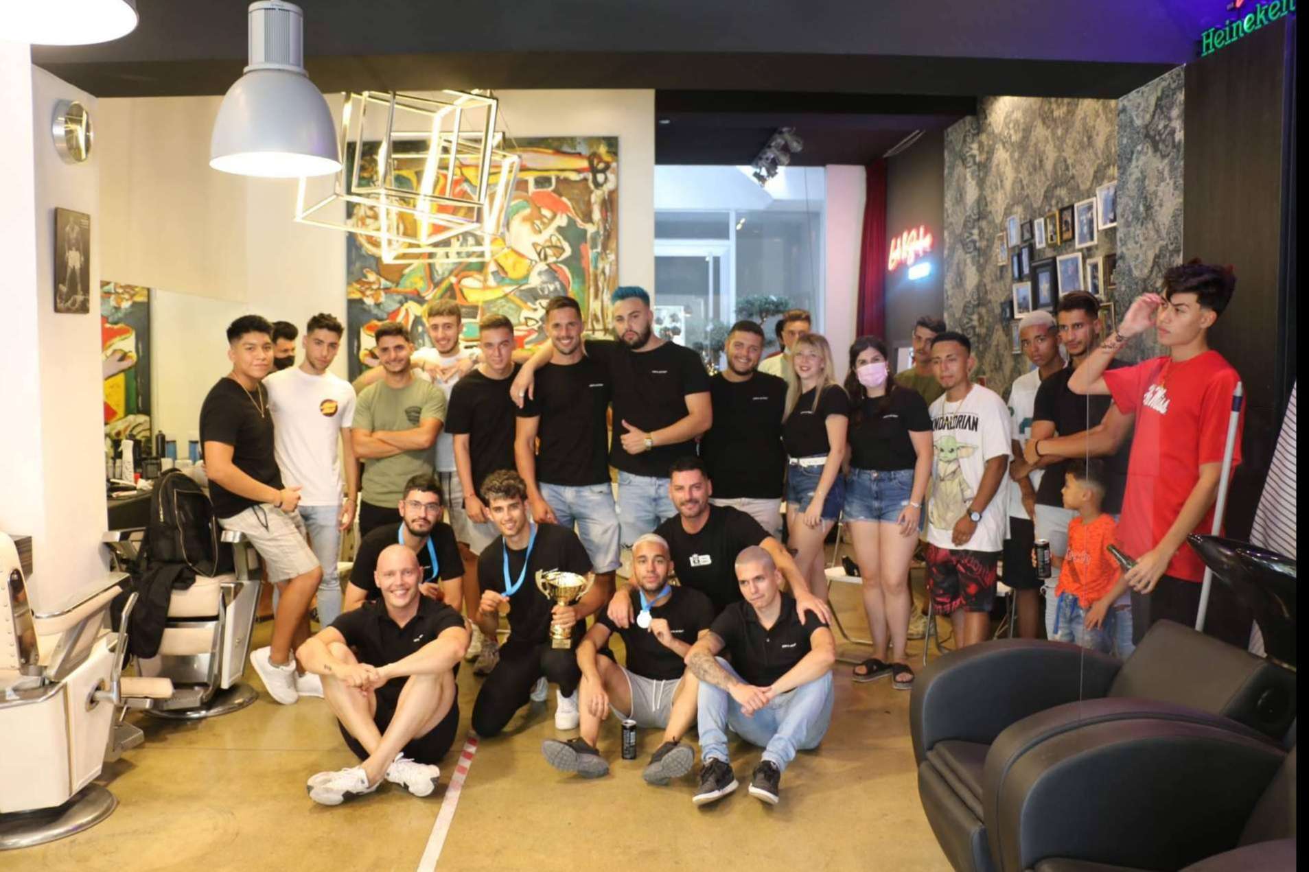 Formarse en The Lords Academy: curso de barbería profesional