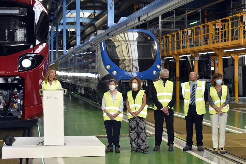 Raquel Sánchez destaca la renovación del 50% de la flota de Cercanías y Media Distancia de Renfe