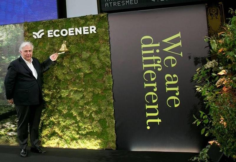 Ecoener gana 3,1 M€ en el primer semestre del año, un 21% más