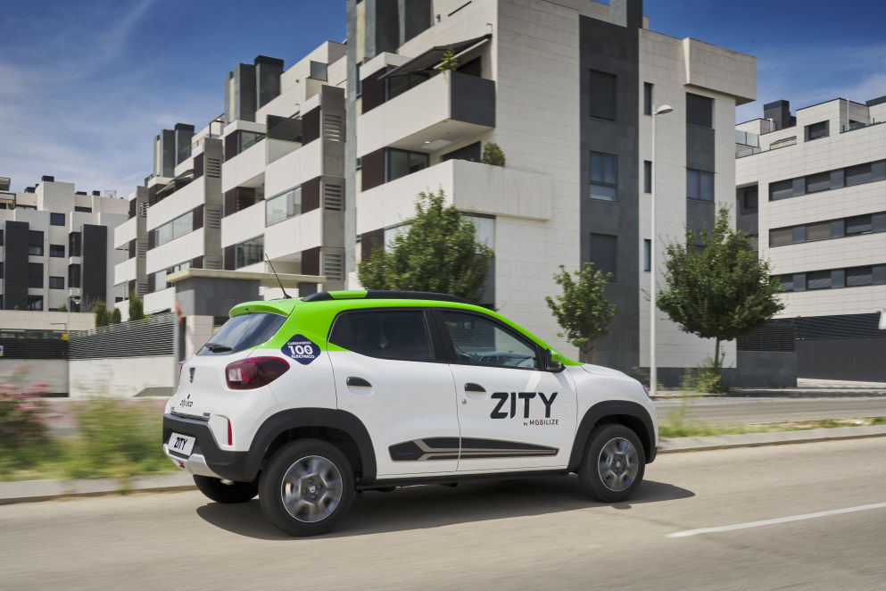 Zity incorpora a su flota de carsharing el nuevo Dacia Spring