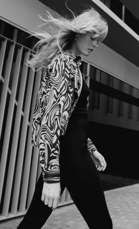 Camisa fluida corta