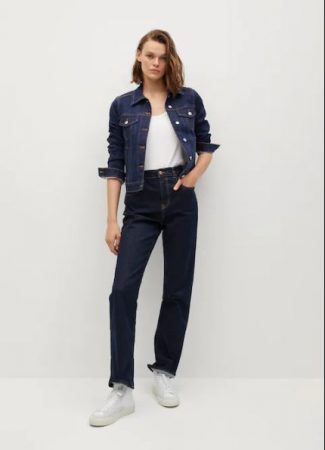 Cazadora denim algodón