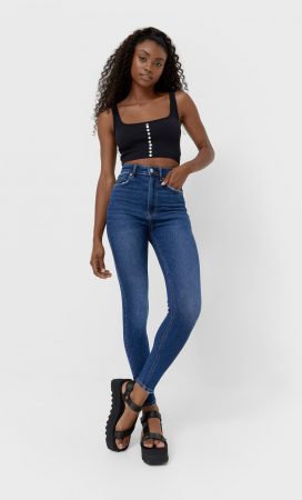 Jeans súper high waist Vintage  Stradivarius