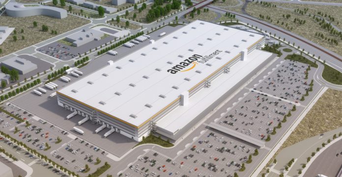 Centro logístico de Amazon en Barcelona