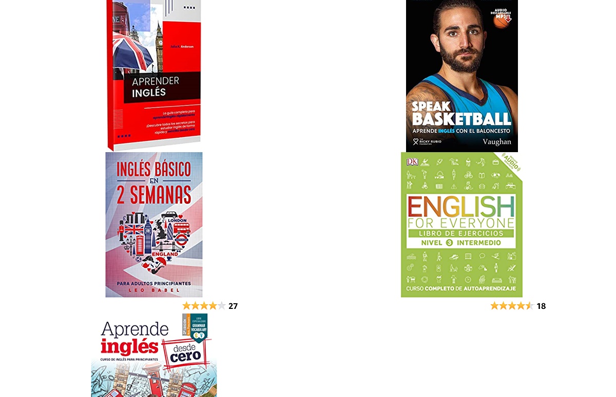 Amazon: 10 libros infalibles para aprender inglés