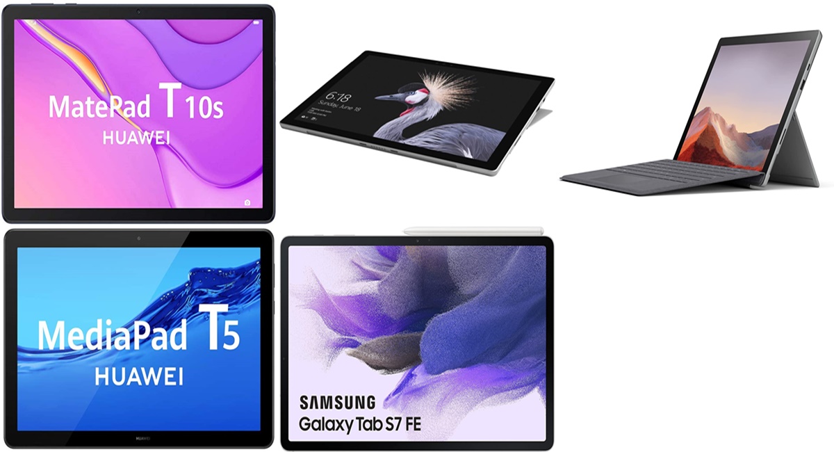 Samsung, Microsoft o Huawei: Tablets increíbles al mejor precio con la Oferta Top de Amazon