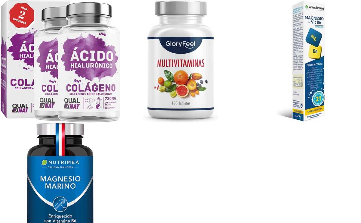 Amazon: 8 complementos vitamínicos para aguantar el ritmo y sentirte con energía