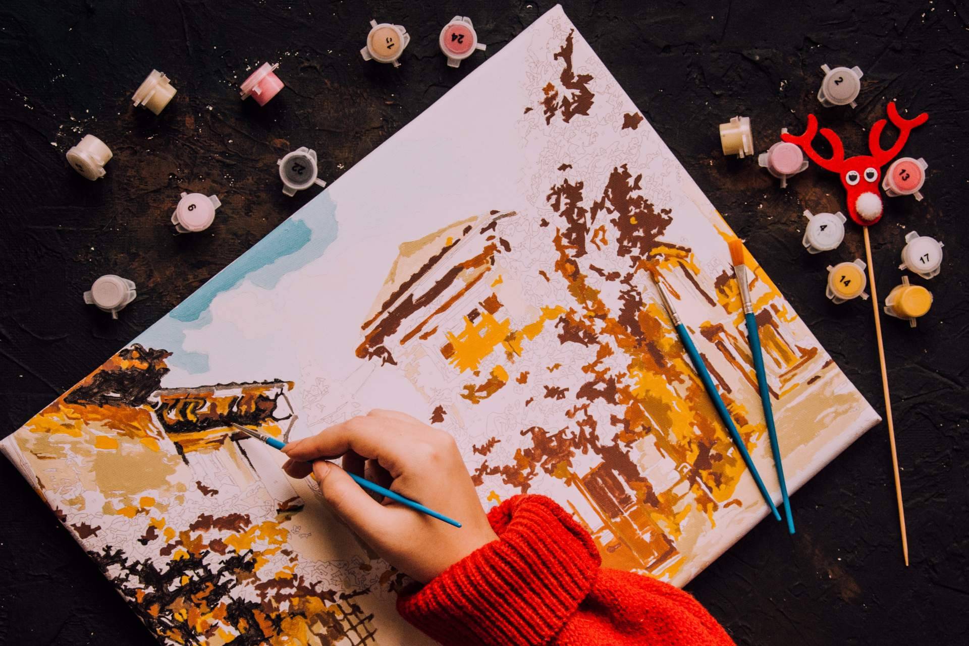 ¿Qué ofrece la pintura terapéutica?: Pintar Números
