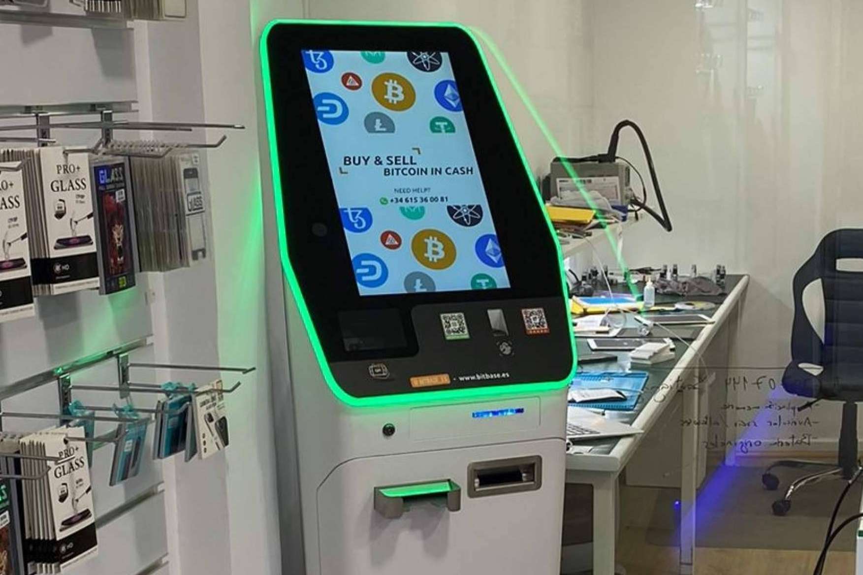 Reparación iPhone Sevilla dispone de un cajero Bitcoin en Sevilla