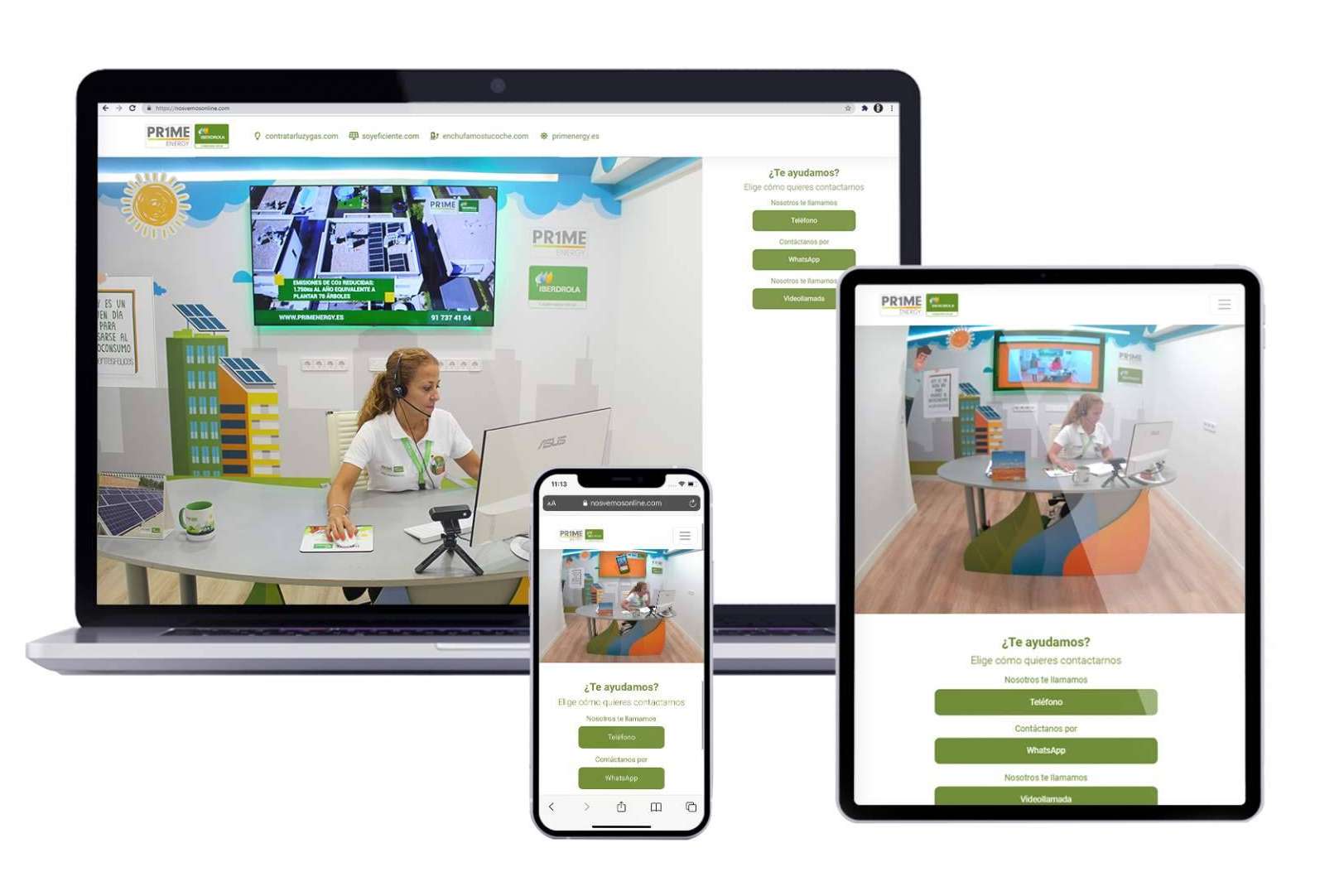 Nos vemos online es un servicio de atención virtual en directo inclusivo