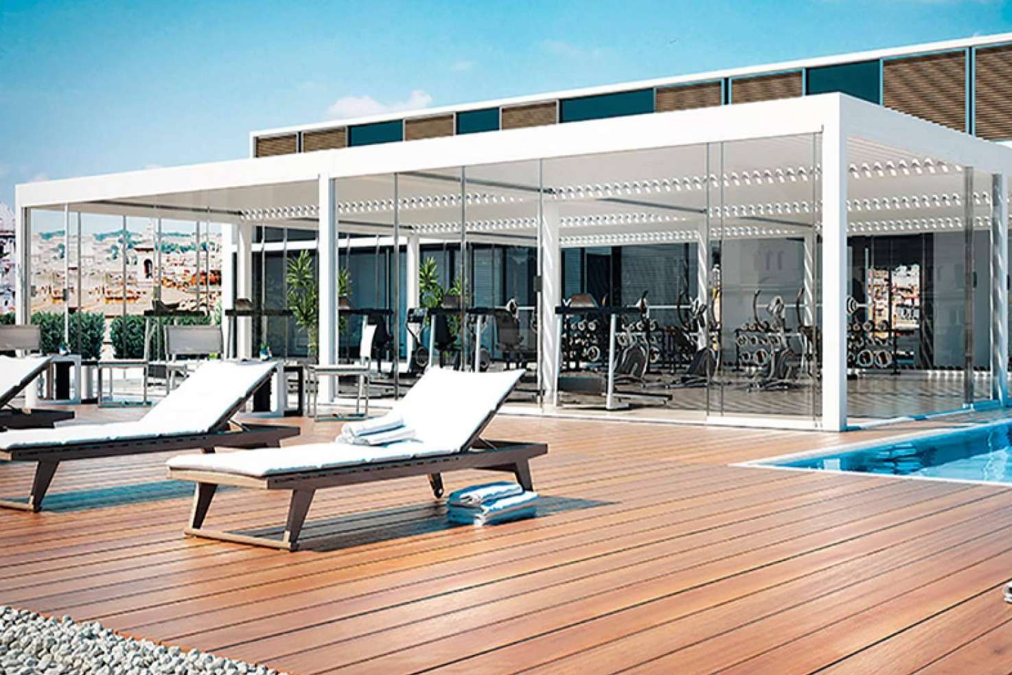 ¿Qué tipos de pérgola bioclimática existen? Por la empresa Macma Bioclimatics