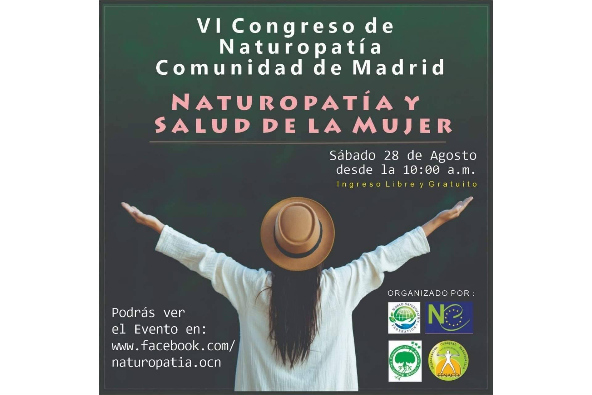 Ampliar los conocimientos en Naturopatía con los eventos en línea de Organización Colegial Naturopática