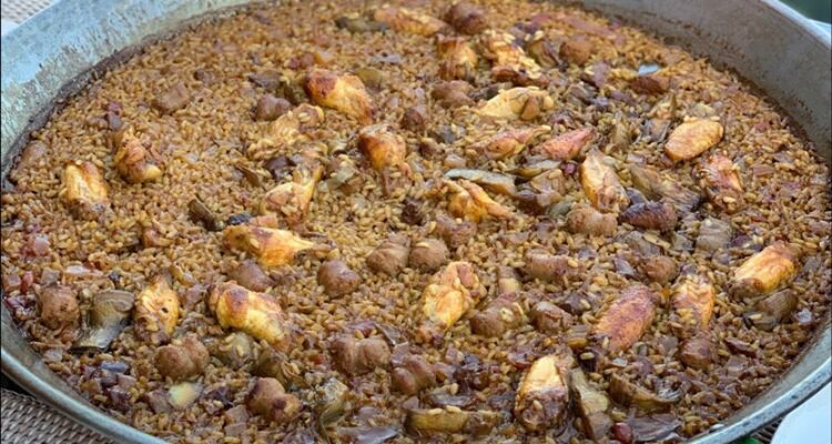 Jordi Cruz arroz carne paella