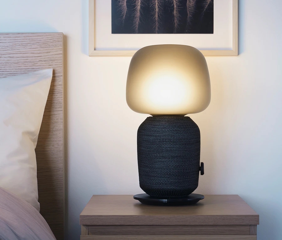 lampara altavoz IKEA