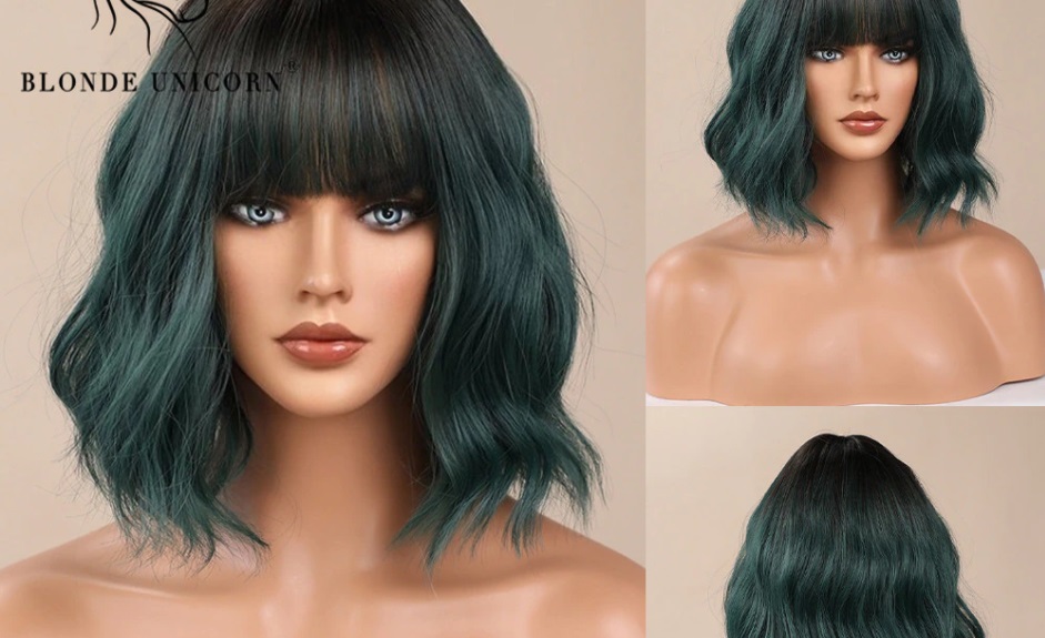 peluca verde