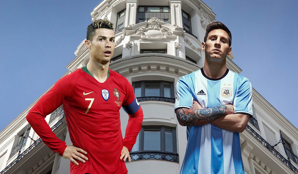 Cristiano Ronaldo vs. Leo Messi: duelo en la suite
