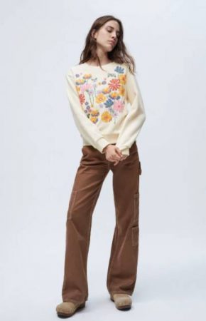 sudadera mujer zara