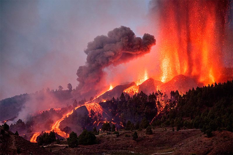 Cómo afecta a la salud de las personas las cenizas y los gases del volcán