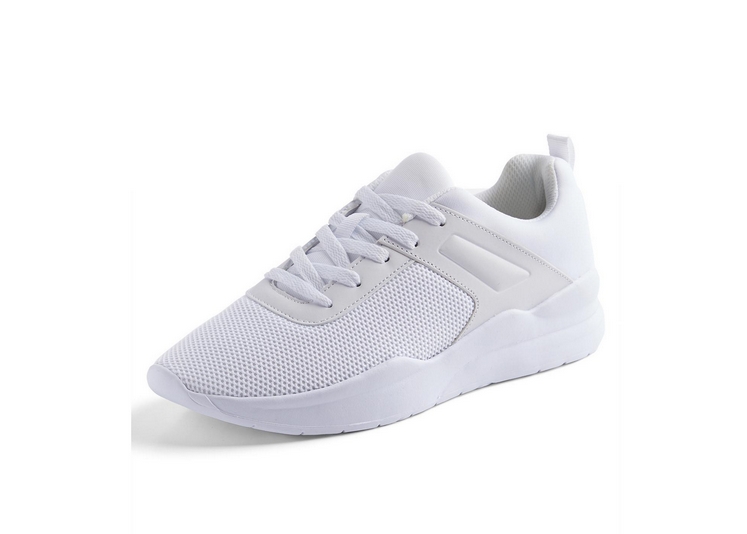 zapatillas blancas de relieve