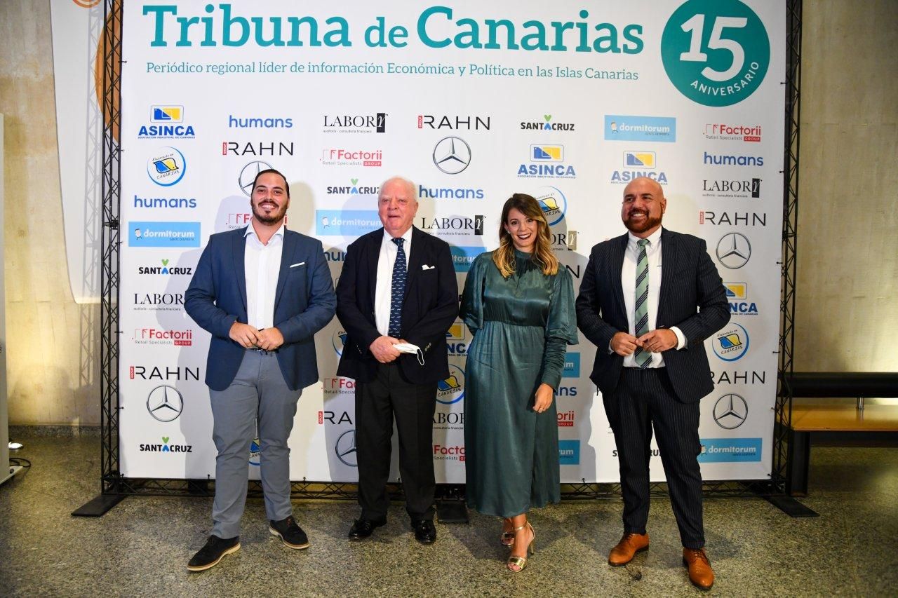 Wolfgang Kiessling y la Compañía Loro Parque reciben el premio Tribuna a la trayectoria empresarial