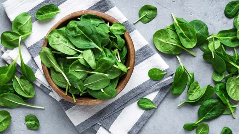 Espinacas alimentos 
