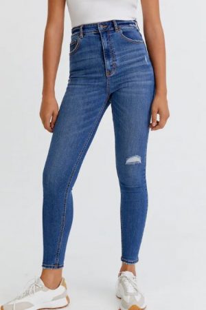 JEANS SKINNY FIT SUPER HIGH WAIST ELÁSTICOS  