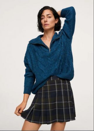 Minifalda cuadros