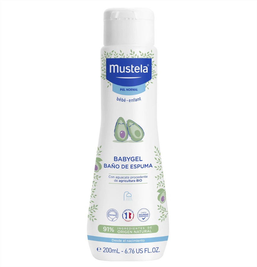 babygel de baño de espuma mustela el corte ingles