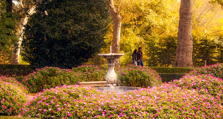 El Capricho, Madrid parques otoño