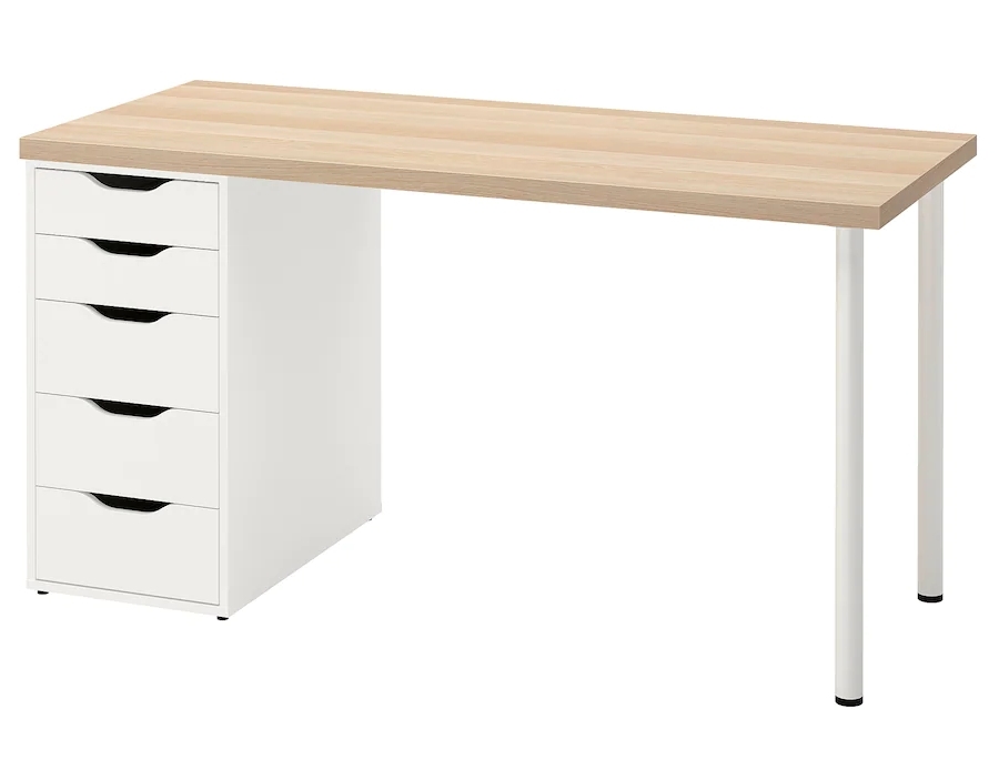 escritorio con cajonera