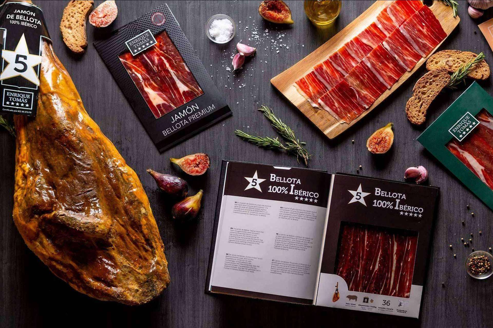 Comprar jamón español en Enrique Tomás, uno de los mayores referentes del sector