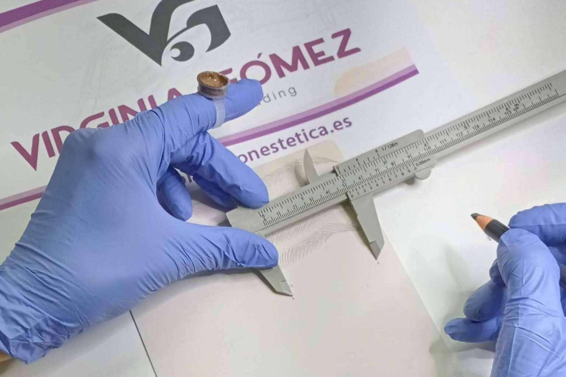 El curso de micropigmentación y microblading que imparte VG Virginia Gómez