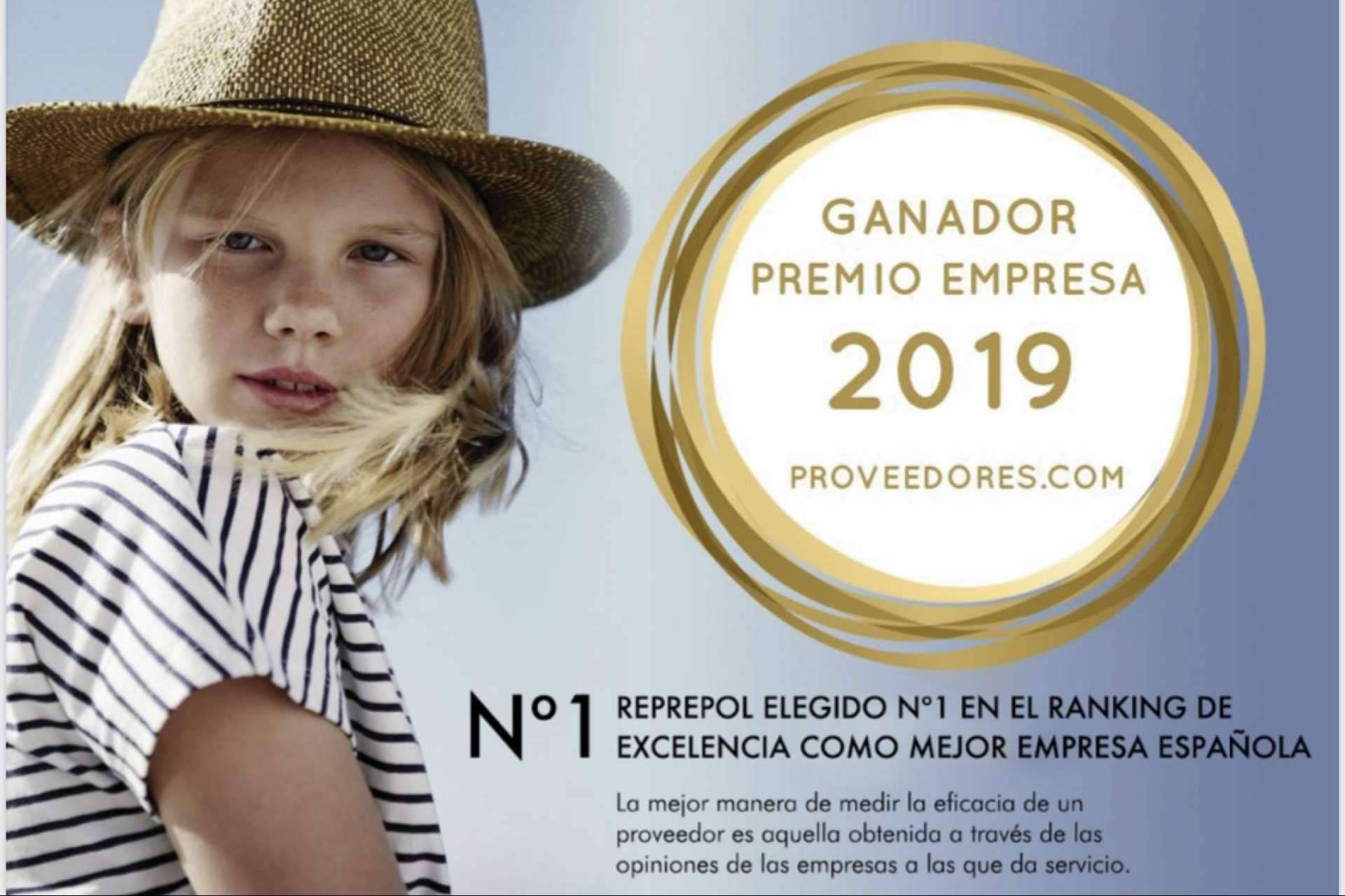 Grupo Reprepol, segundo año consecutivo galardonado al mejor proveedor de ropa infantil